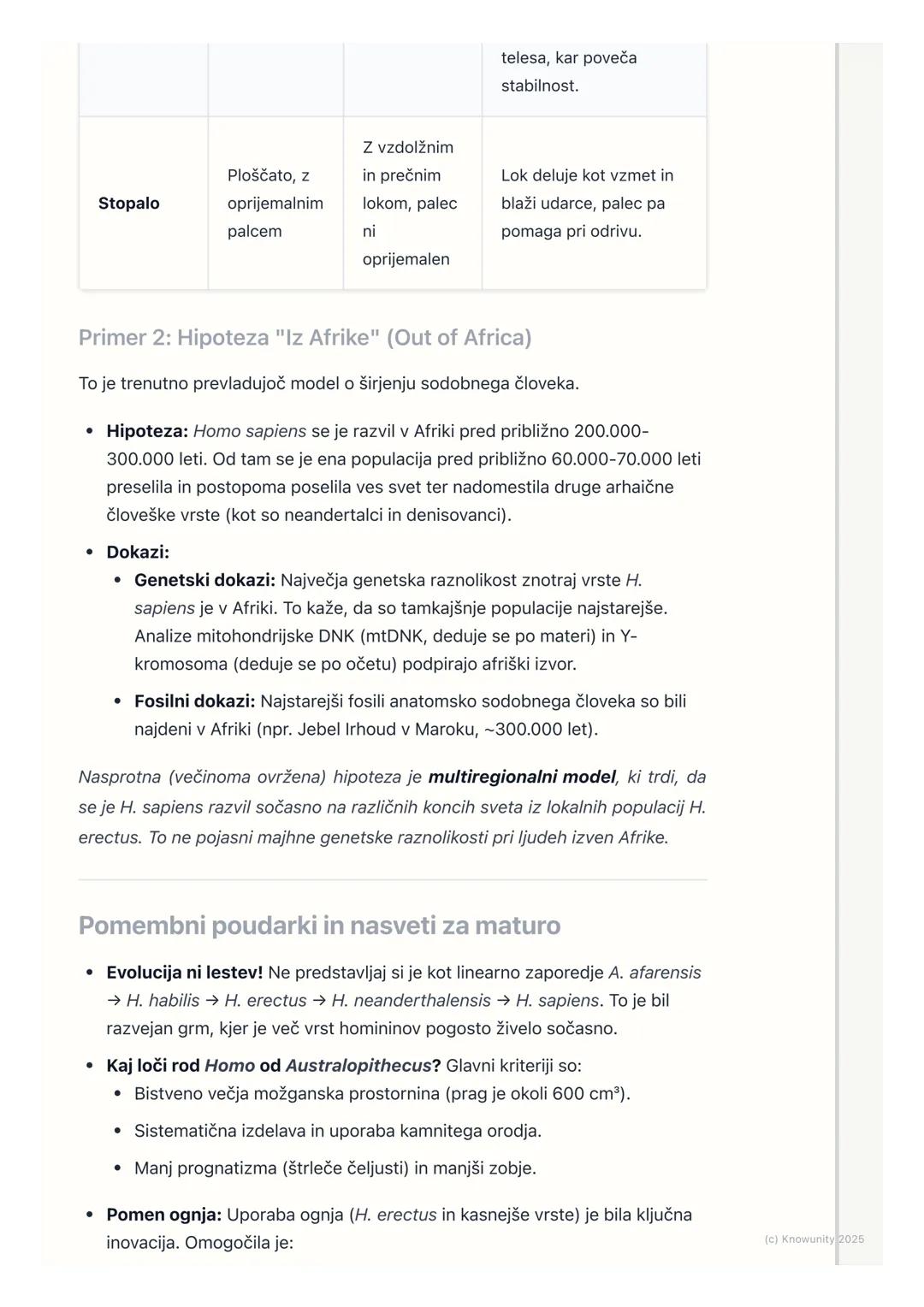# Evolucija človeka

Pregled evolucije človeka

Evolucija človeka je proces, ki opisuje nastanek in razvoj naše vrste, Homo
sapiens, iz zgod
