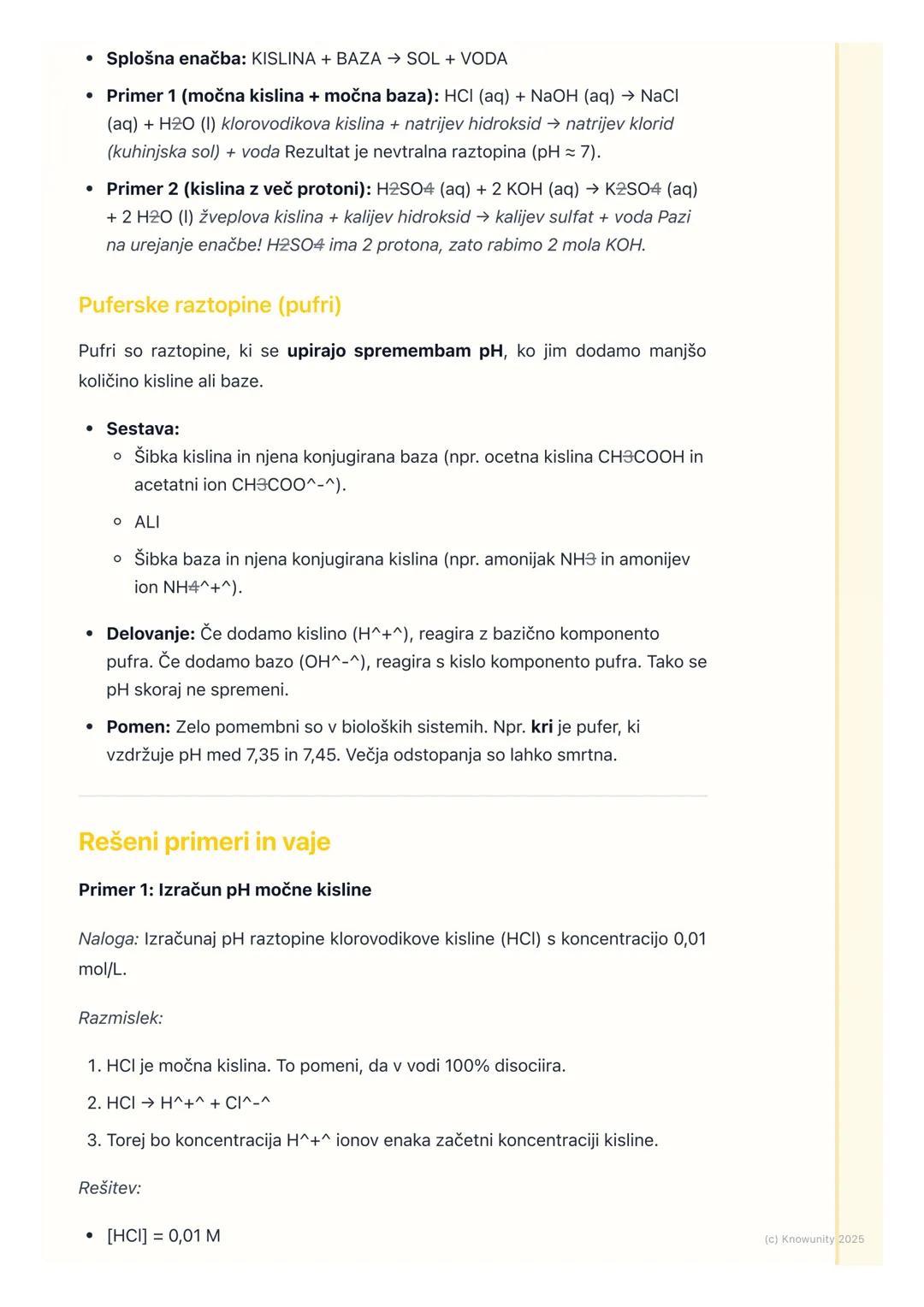 # Kisline, baze in pH

Uvod v kisline in baze

Kisline in baze so povsod okoli nas. Najdemo jih v hrani (npr. citronska kislina v
limoni, oc