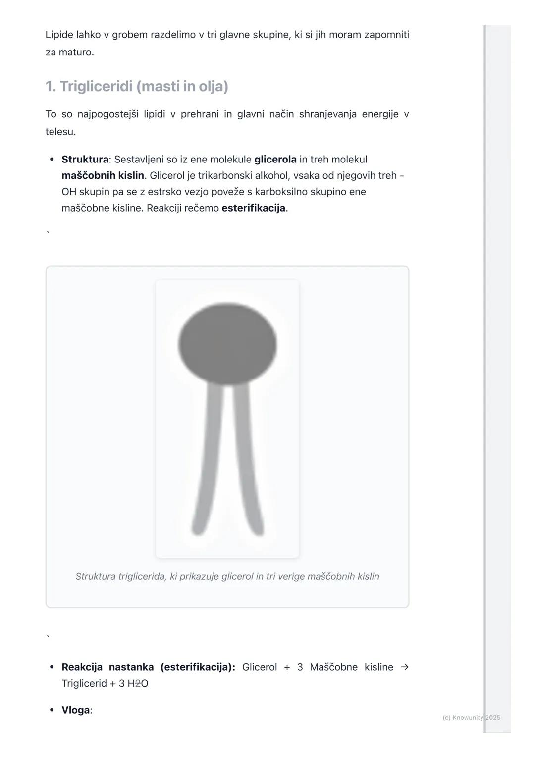 # Lipidi

Splošni pregled lipidov

Lipidi so velika in raznolika skupina organskih molekul, ki so značilne predvsem
po svoji hidrofobnosti s