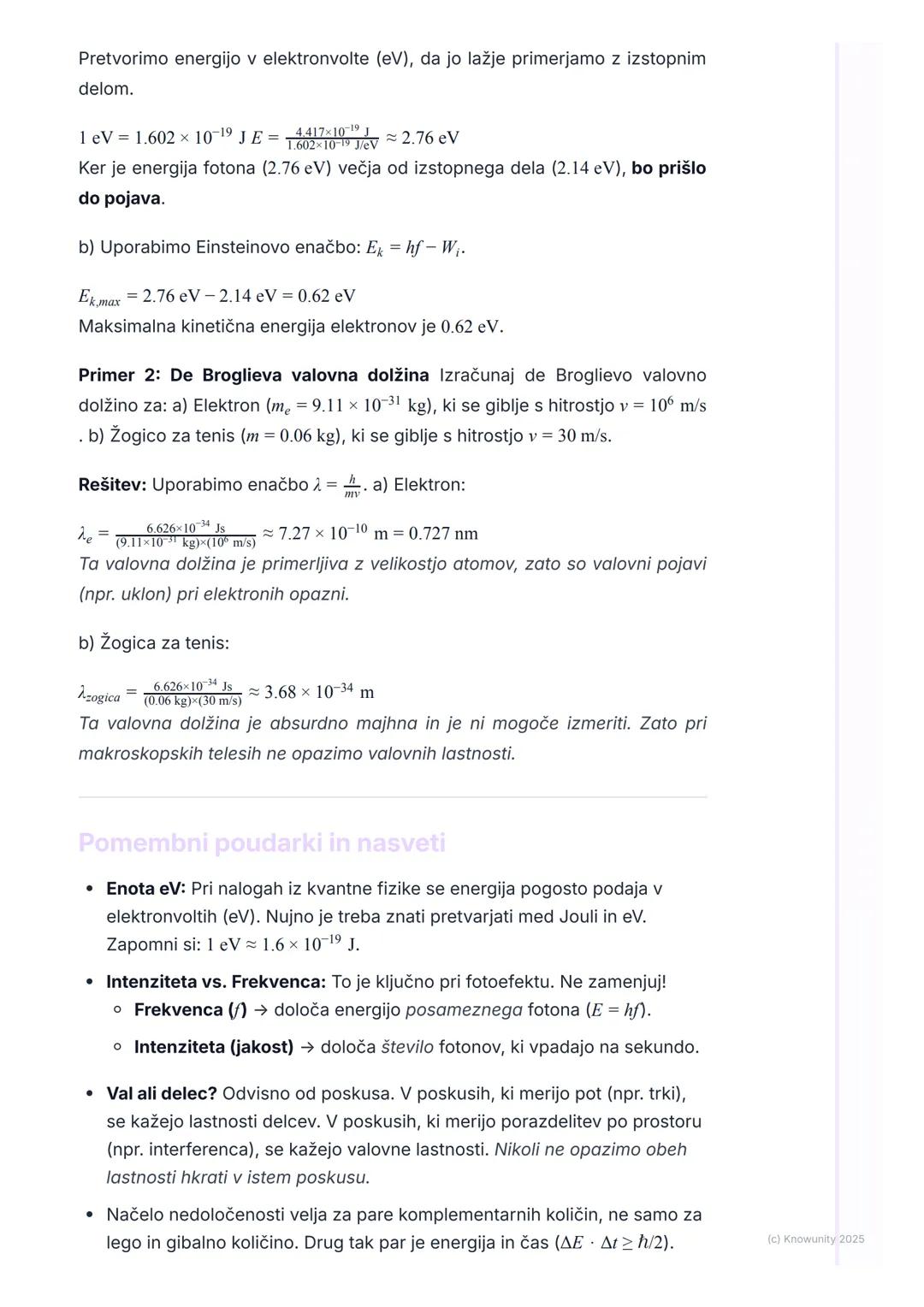 # Kvantna fizika

Uvod v kvantno fiziko

Klasična fizika (Newtonova mehanika, termodinamika, Maxwellov
elektromagnetizem) odlično opisuje sv
