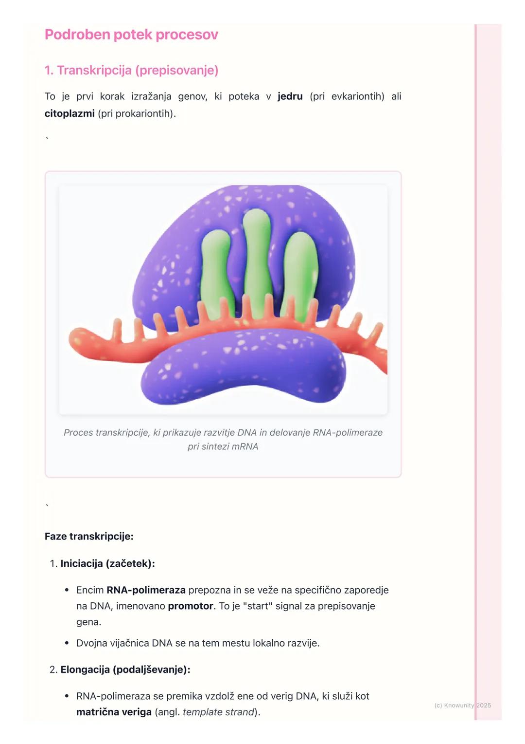 # Izražanje genov

Uvod v izražanje genov

Izražanje genov je osrednji proces v biologiji, kjer se informacija, zapisana v
genu (zaporedje n