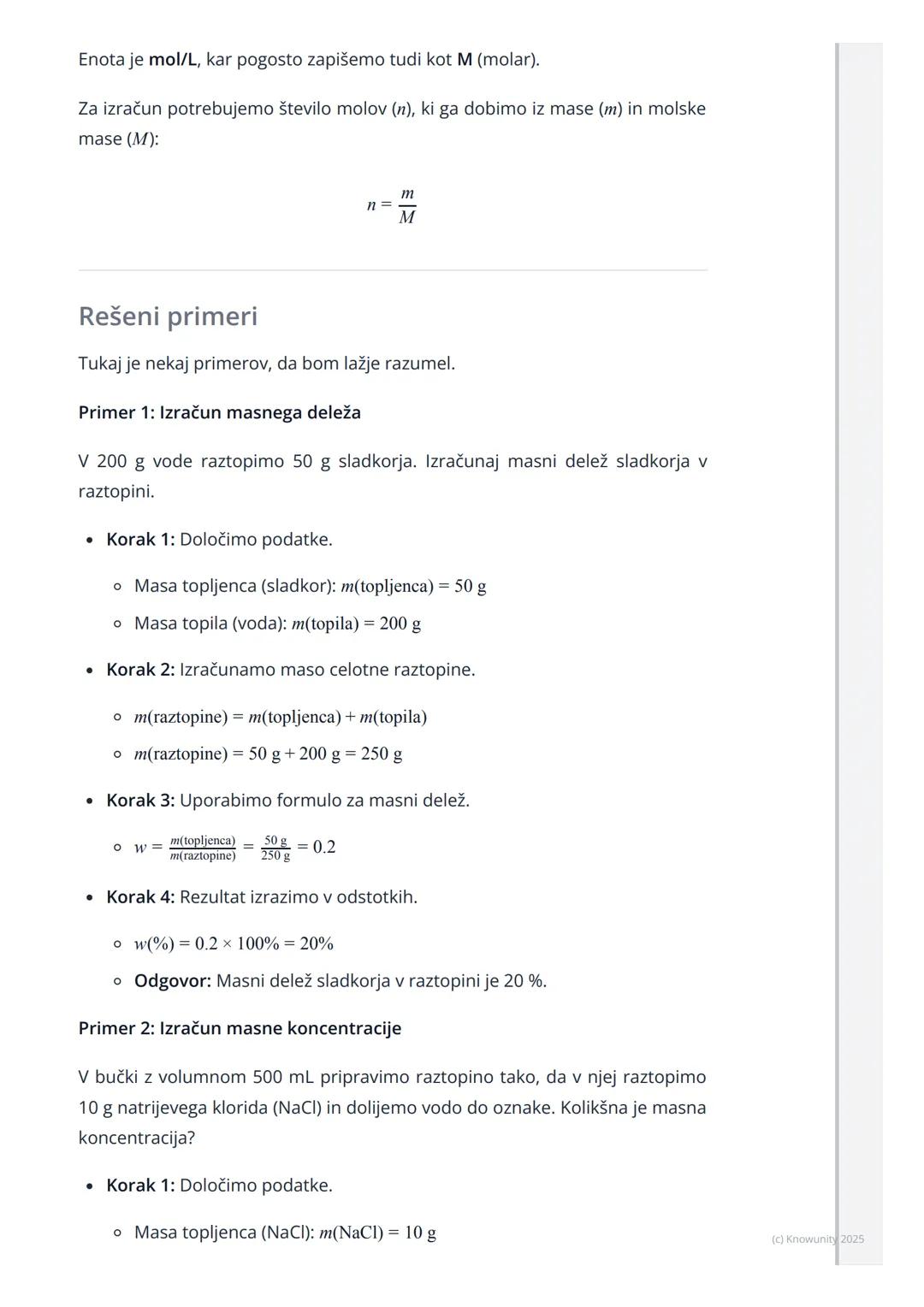 # Sestava raztopin

Uvod v sestavo raztopin

Raztopine so povsod okoli nas - od slane vode v morju do sladkega čaja, ki ga
pijemo. So homoge