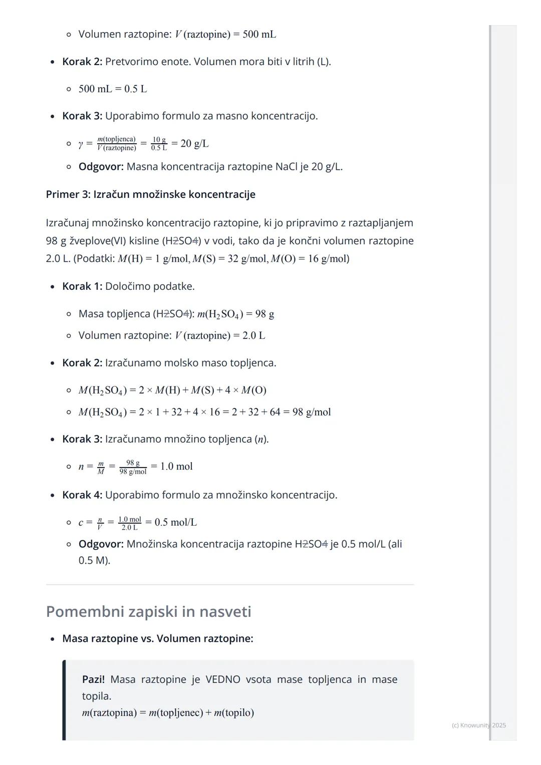 # Sestava raztopin

Uvod v sestavo raztopin

Raztopine so povsod okoli nas - od slane vode v morju do sladkega čaja, ki ga
pijemo. So homoge
