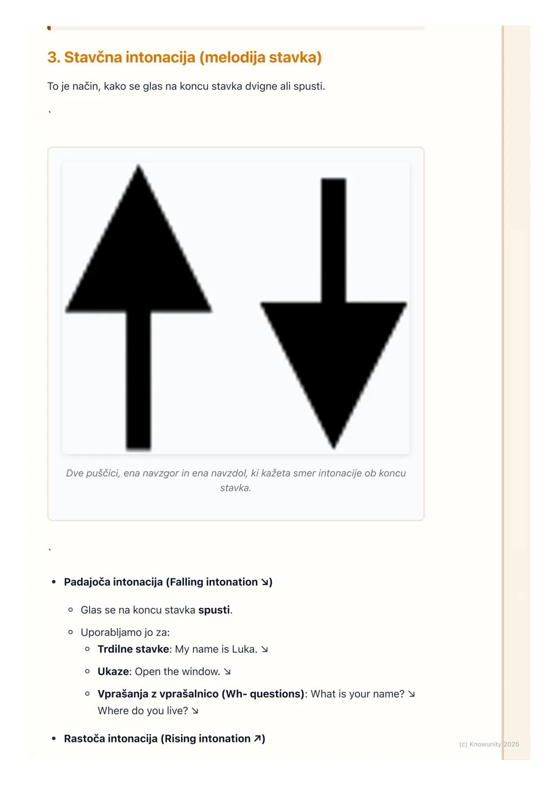 # Izgovorjava in intonacija

## Pomen pravilne izgovorjave in intonacije

To je pomembno, da nas bodo drugi lažje razumeli, ko govorimo angl
