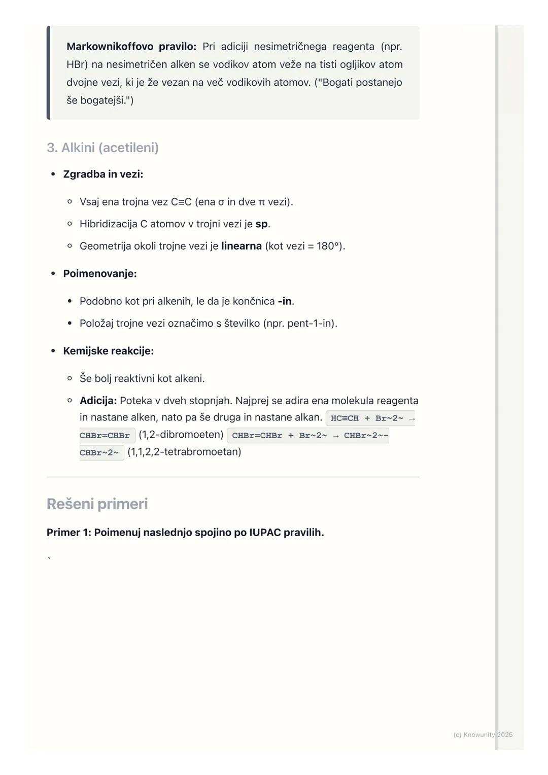 # Alkani, alkeni in alkini

Uvod v ogljikovodike: alkani, alkeni in alkini

Ogljikovodiki so najenostavnejše organske spojine, zgrajene samo