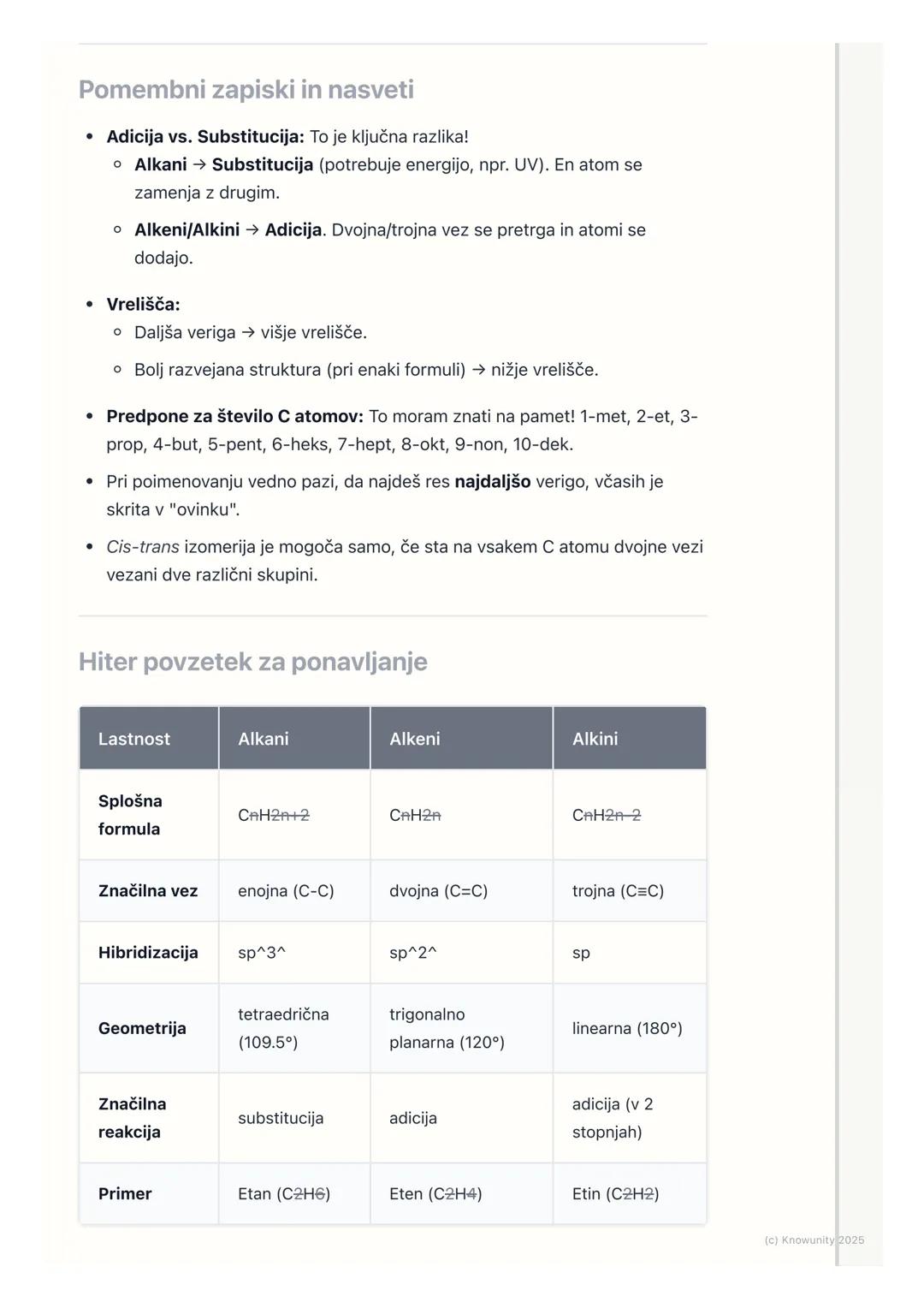 # Alkani, alkeni in alkini

Uvod v ogljikovodike: alkani, alkeni in alkini

Ogljikovodiki so najenostavnejše organske spojine, zgrajene samo