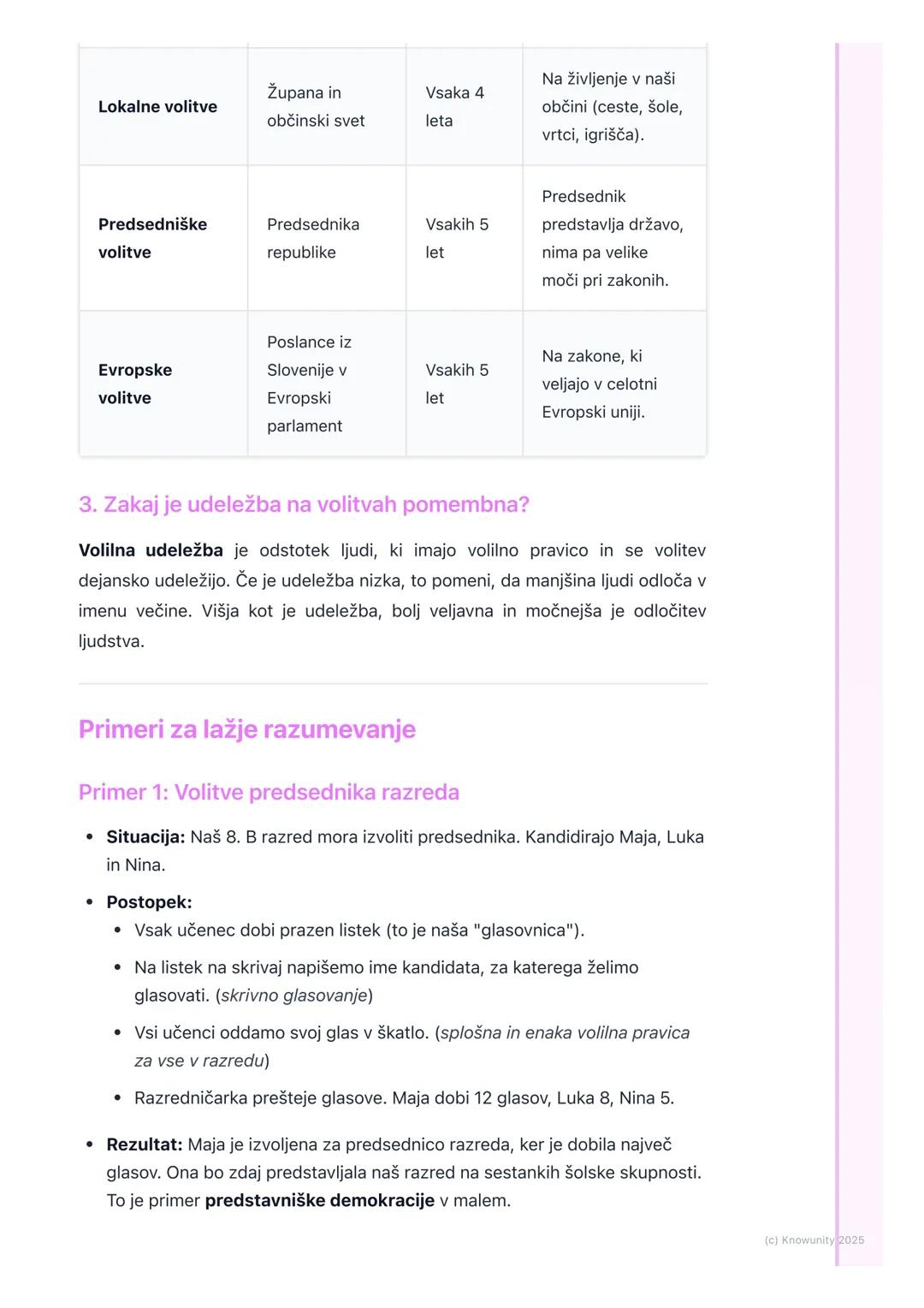 # Demokracija in volitve
(osnovni pojmi)

Kaj je demokracija?

Demokracija je oblika vladanja, kjer imajo oblast ljudje (državljani). Beseda