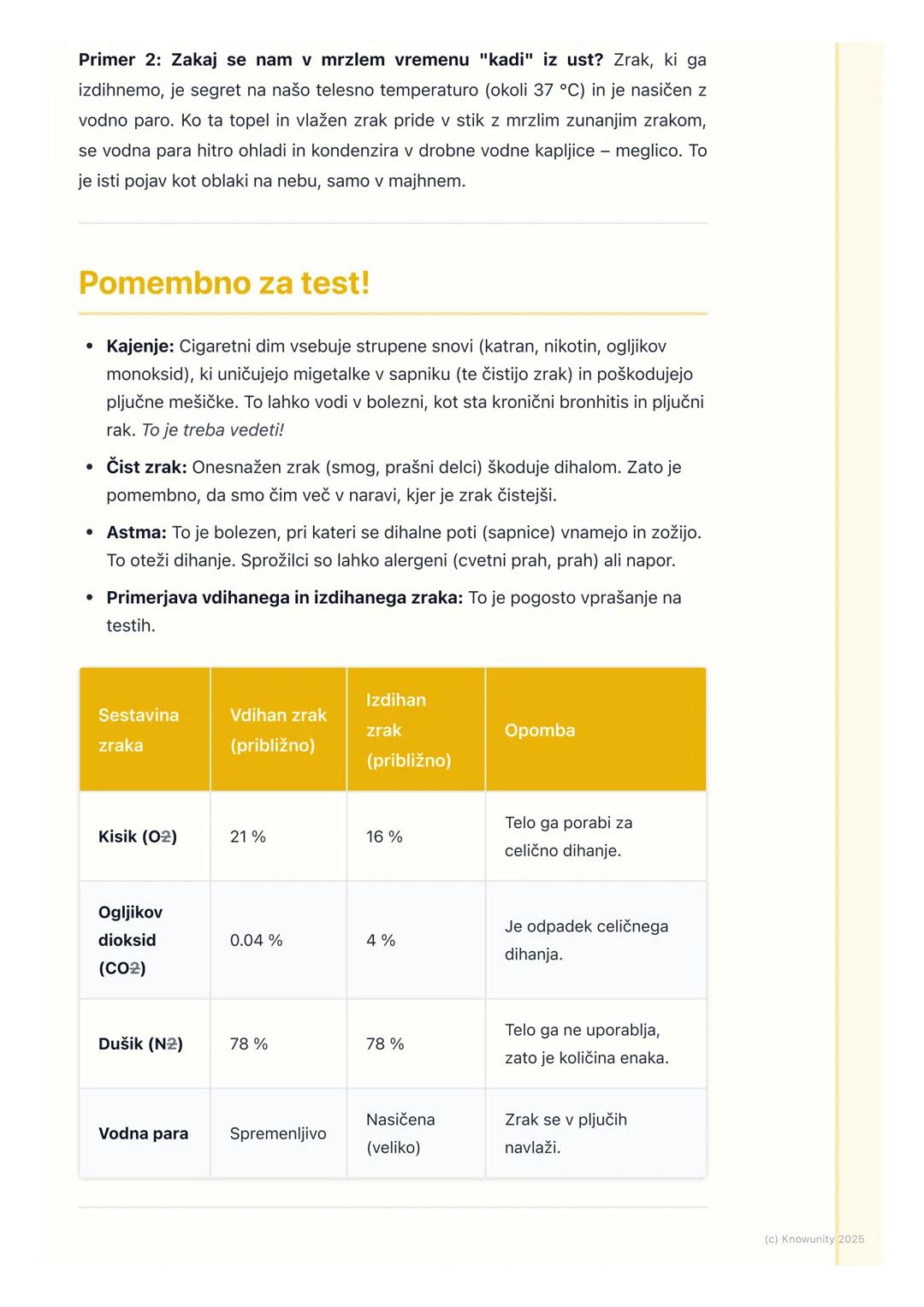 # Dihala

## Uvod v dihala

Dihanje je nujno za življenje. Brez hrane lahko zdržimo nekaj tednov, brez vode
nekaj dni, ampak brez zraka samo