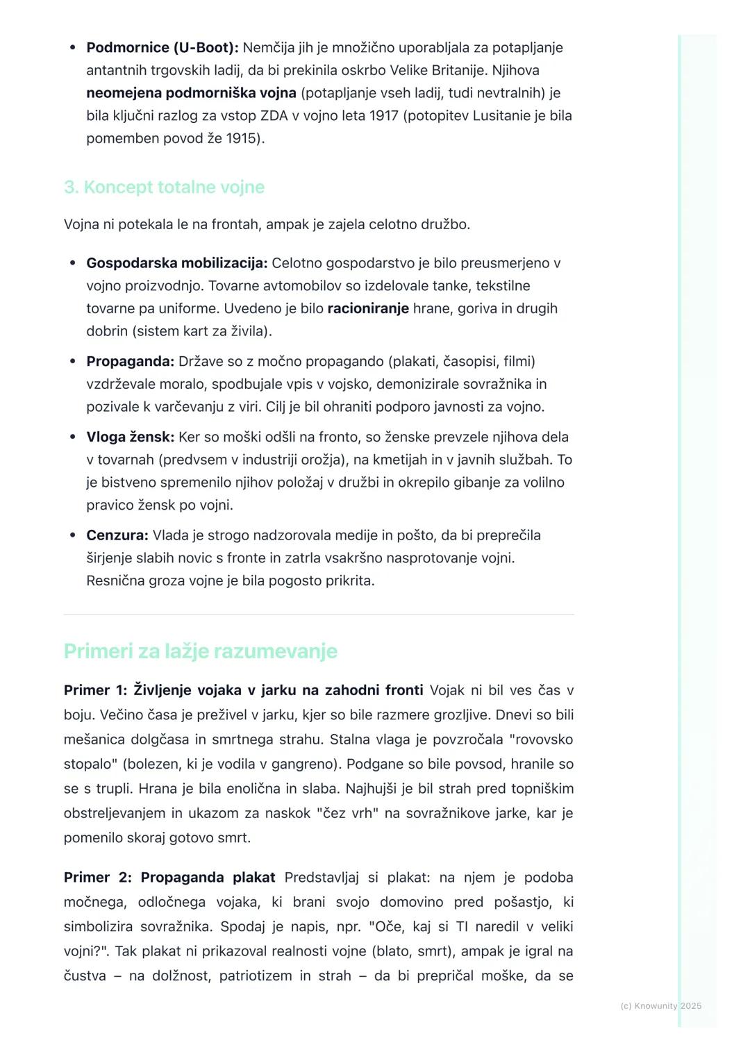 # Potek vojne: fronte, nova
orožja in totalna vojna

Potek vojne: fronte, nova orožja in totalna vojna

Prva svetovna vojna se ni končala hi