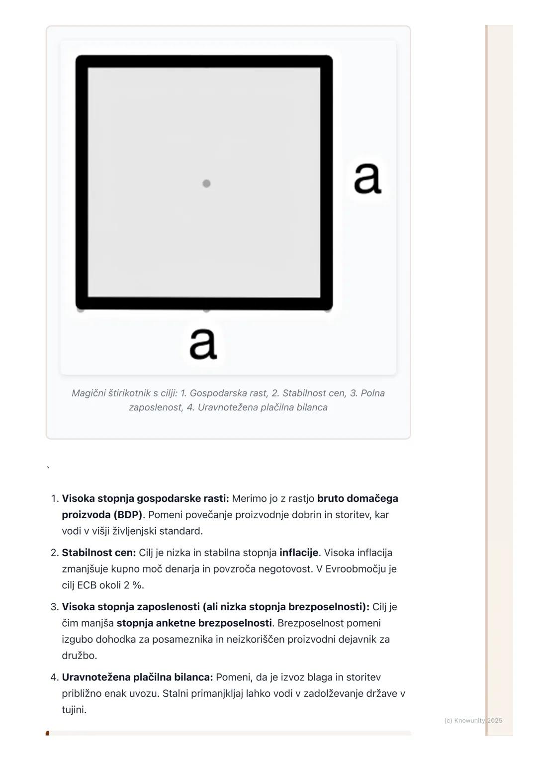 # Ekonomska politika v Sloveniji

Pregled ekonomske politike

Ekonomska politika je skupek ukrepov, s katerimi država (nosilci ekonomske
pol