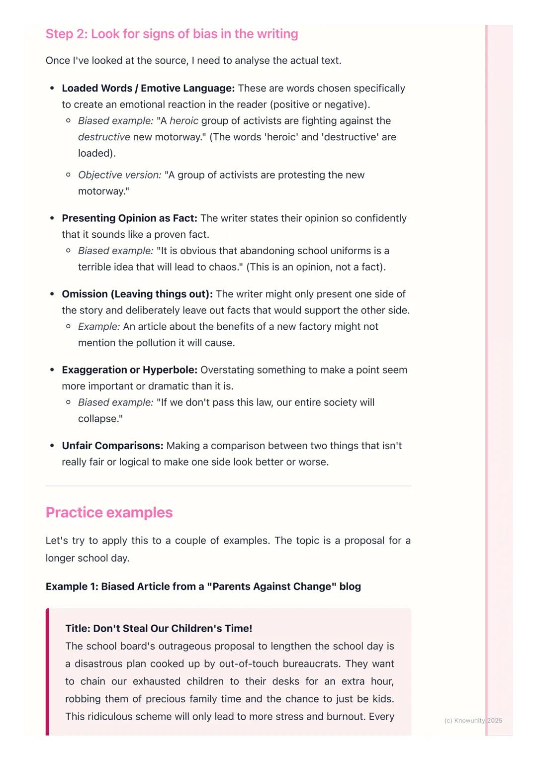 # Evaluating Information and
# Identifying Bias

An introduction to evaluating information

This is all about not just reading something, bu