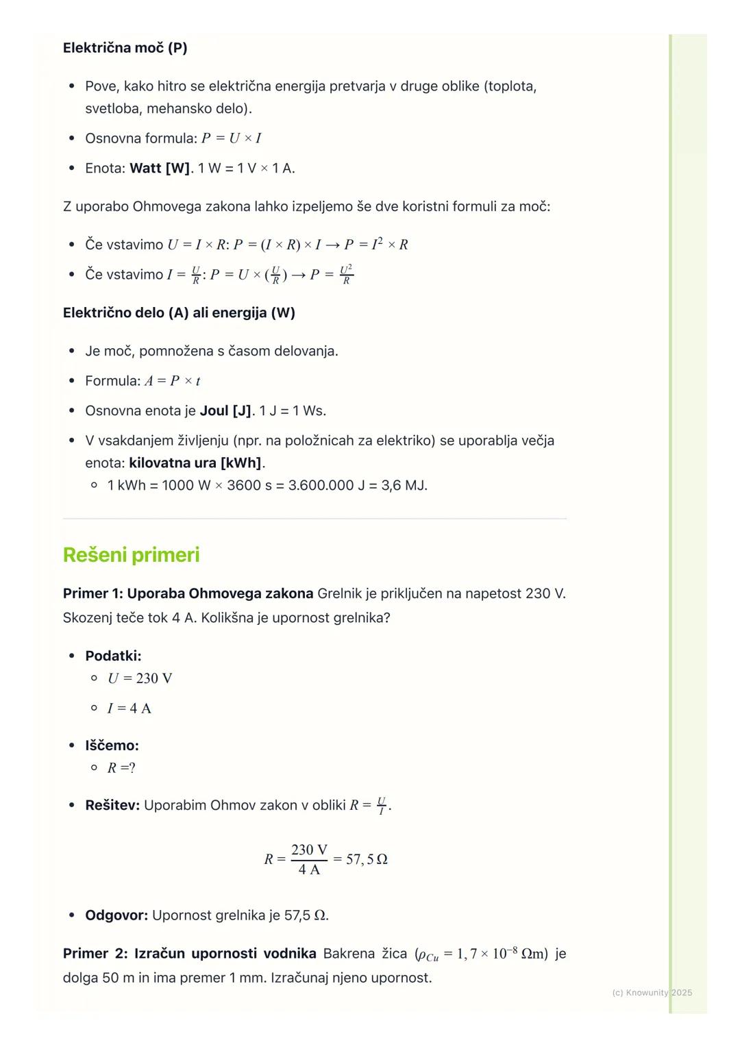 # Električni tok in upornost

Uvod v električni tok

Električni tok je usmerjeno gibanje nosilcev naboja. V kovinskih vodnikih so to
prosti 