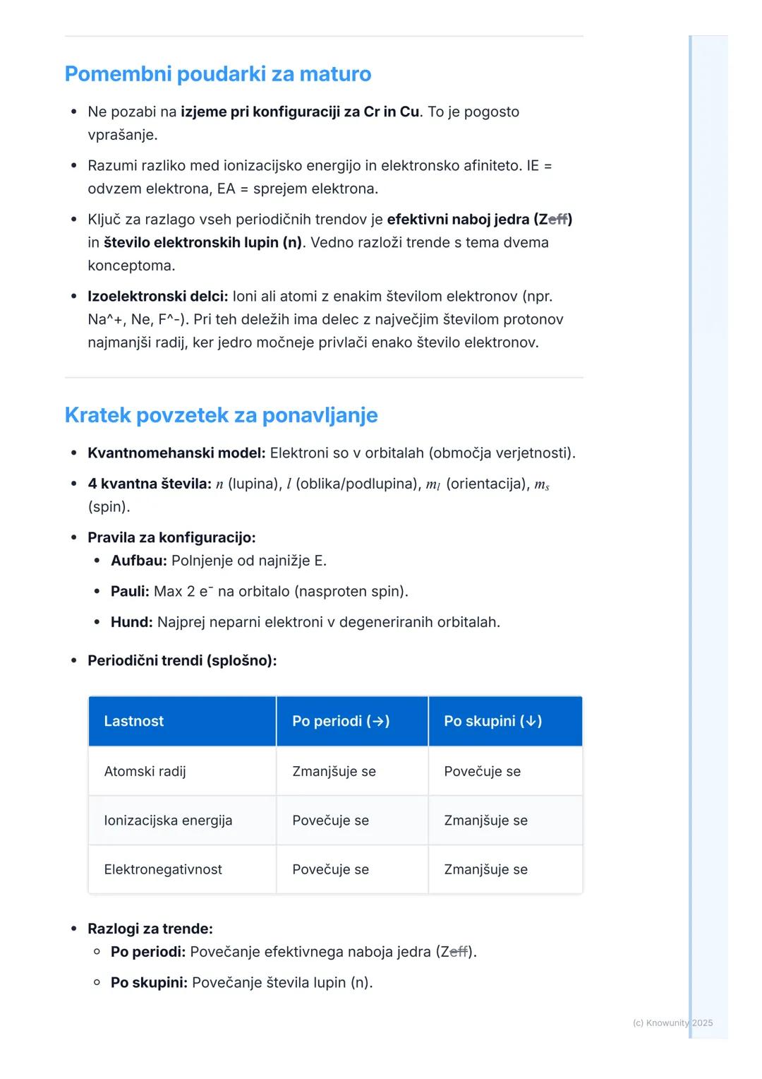 # 1.1 Atomska zgradba in
periodičnost

Uvod v kvantnomehanski model atoma

Bohrov model atoma je bil dober začetek, ampak ima omejitve - del
