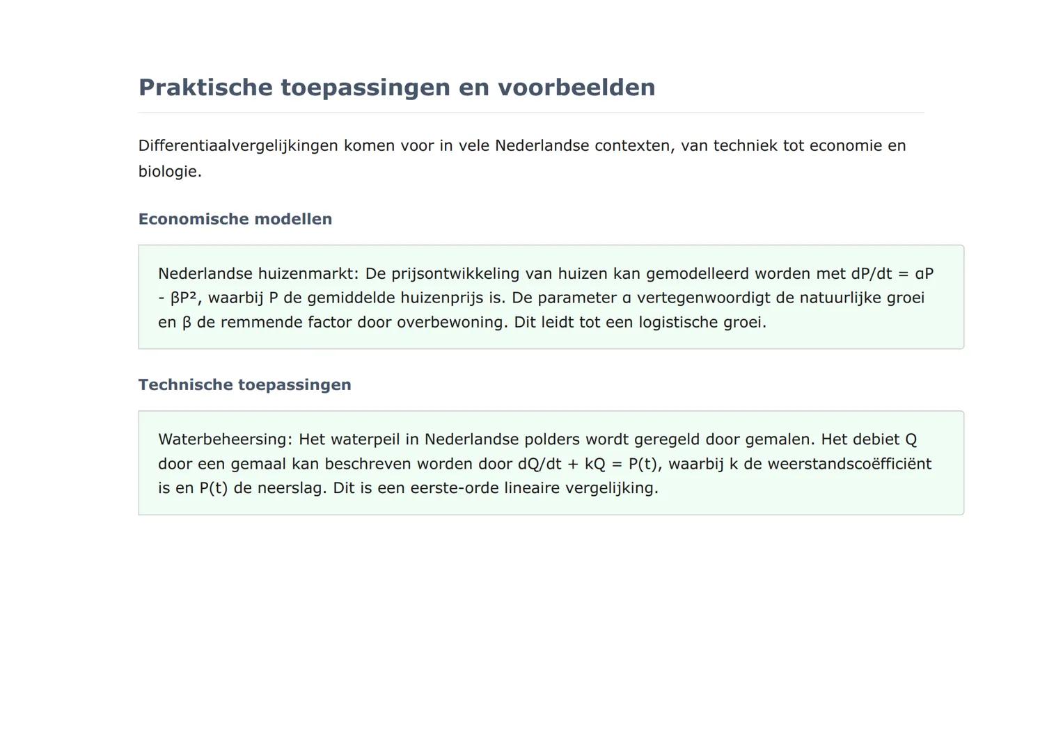 Differentiaalvergelijkingen: Lineaire en niet-
lineaire vergelijkingen
Uitgebreide studie van lineaire en niet-lineaire differentiaalvergeli