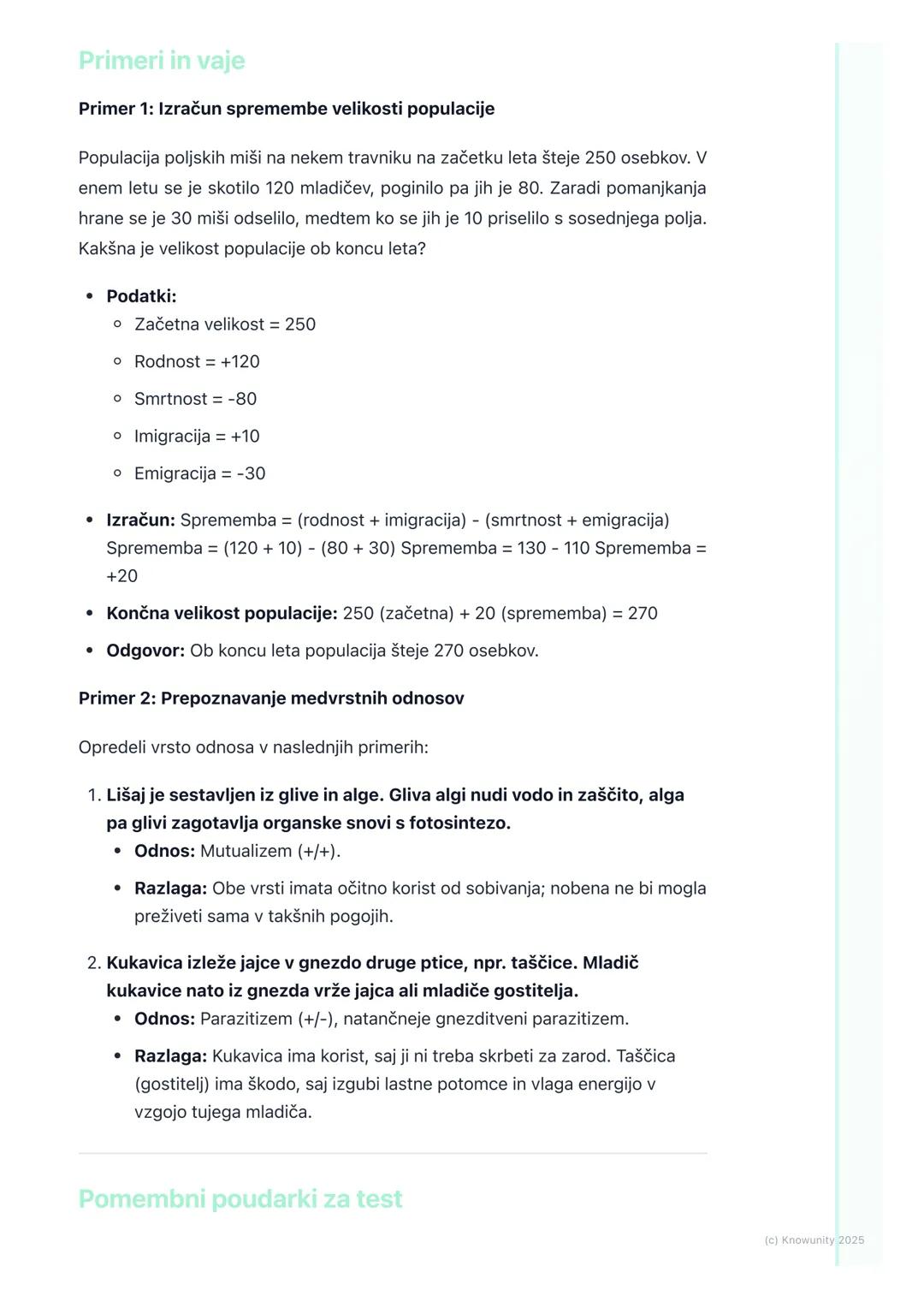 # Populacijska in skupnostna
ekologija

Uvod v populacijsko in skupnostno ekologijo

Ekologija preučuje odnose med organizmi in njihovim oko