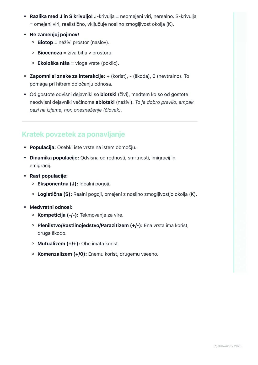 # Populacijska in skupnostna
ekologija

Uvod v populacijsko in skupnostno ekologijo

Ekologija preučuje odnose med organizmi in njihovim oko