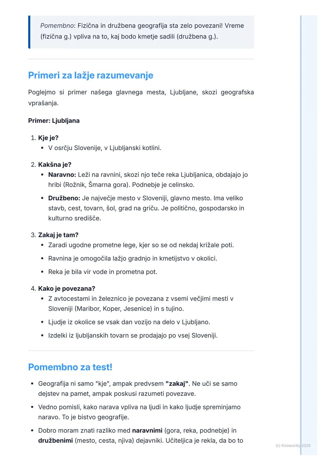 # Kaj je geografija?

Kaj je geografija?

Geografija je veda, ki preučuje naš planet Zemljo. Ne gre samo za učenje
glavnih mest in risanje z