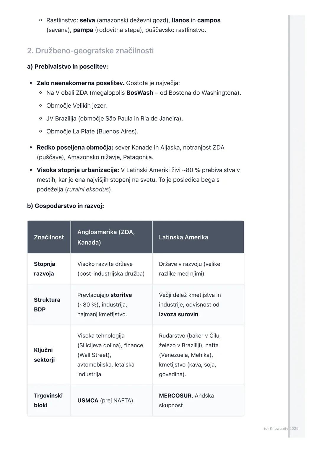 # Severna in Južna Amerika

Splošen pregled Severne in Južne Amerike

Dvojni kontinent, ki se razteza čez vse toplotne pasove, od arktičnega