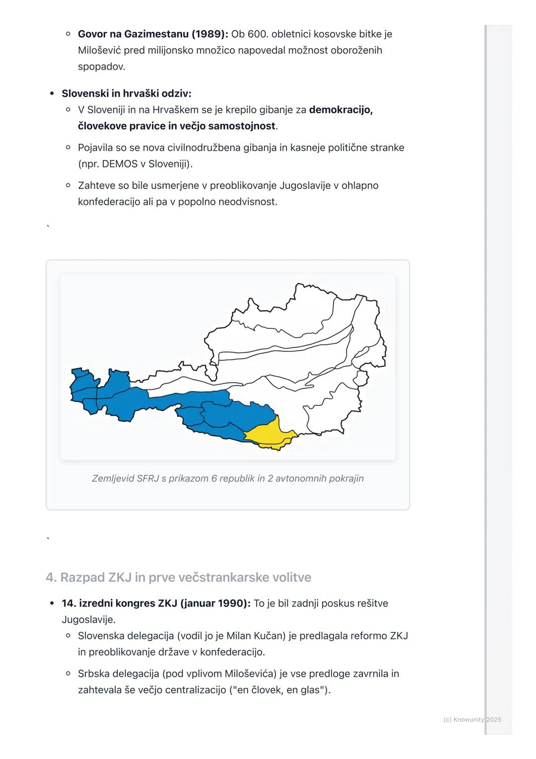 # Kriza in razpad Jugoslavije

Splošen pregled krize in razpada Jugoslavije

Razpad Jugoslavije ni bil en sam dogodek, ampak kompleksen in d