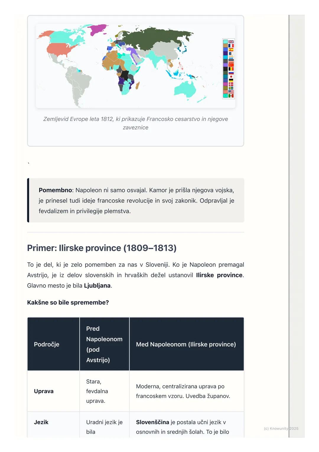 # Napoleon Bonaparte in Evropa

## Vzpon Napoleona Bonaparteja

Po francoski revoluciji je bila v Franciji velika zmeda. Ljudje so bili nave