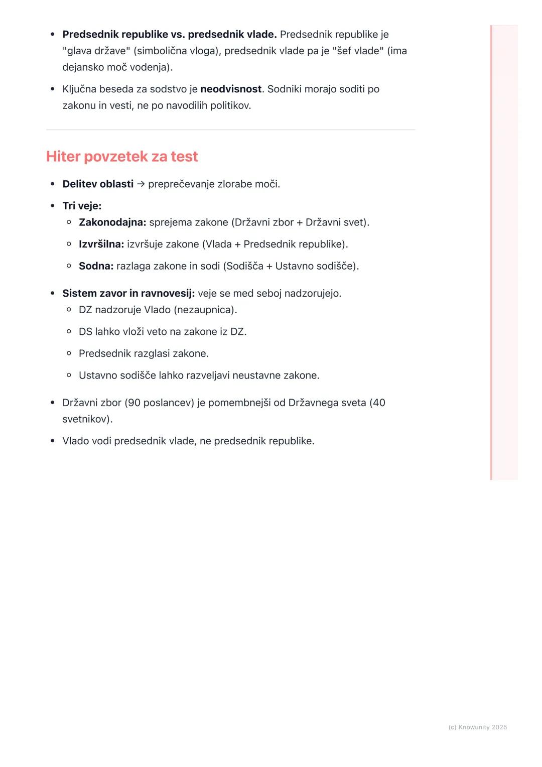 # Delitev oblasti (zakonodajna,
izvršilna, sodna)

Kaj je delitev oblasti in zakaj je pomembna?

To je eno od temeljnih načel demokracije. P