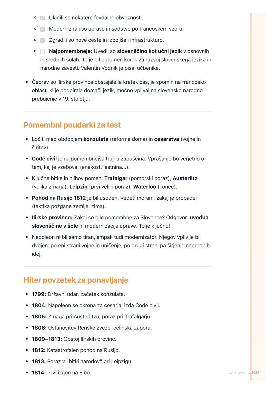 # Napoleonovo obdobje in
preoblikovanje Evrope

Pregled Napoleonovega obdobja

To obdobje se začne po koncu francoske revolucije, ko na obla