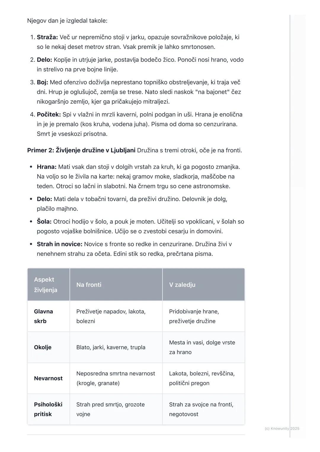 # Slovenci v Avstro-Ogrski med
vojno

Uvod: Slovenci na začetku vojne

Ob izbruhu prve svetovne vojne leta 1914 so bili Slovenci del Avstro-