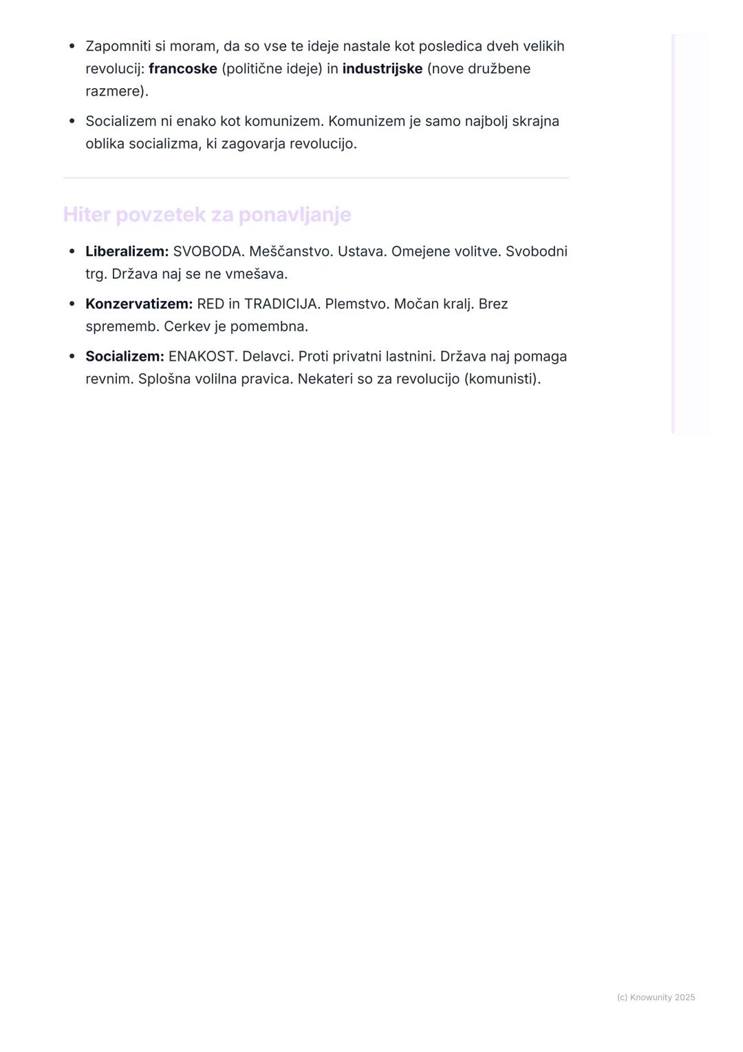 # Liberalizem, konzervatizem in
socializem

Uvod: Ideologije 19. stoletja

V 19. stoletju so se v Evropi dogajale velike spremembe. Francosk