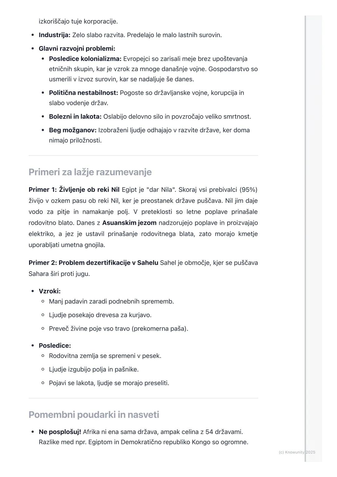 # Afrika

Splošni pregled Afrike

Afrika je druga največja celina na svetu, takoj za Azijo. Leži zelo simetrično
glede na ekvator, zato ima 