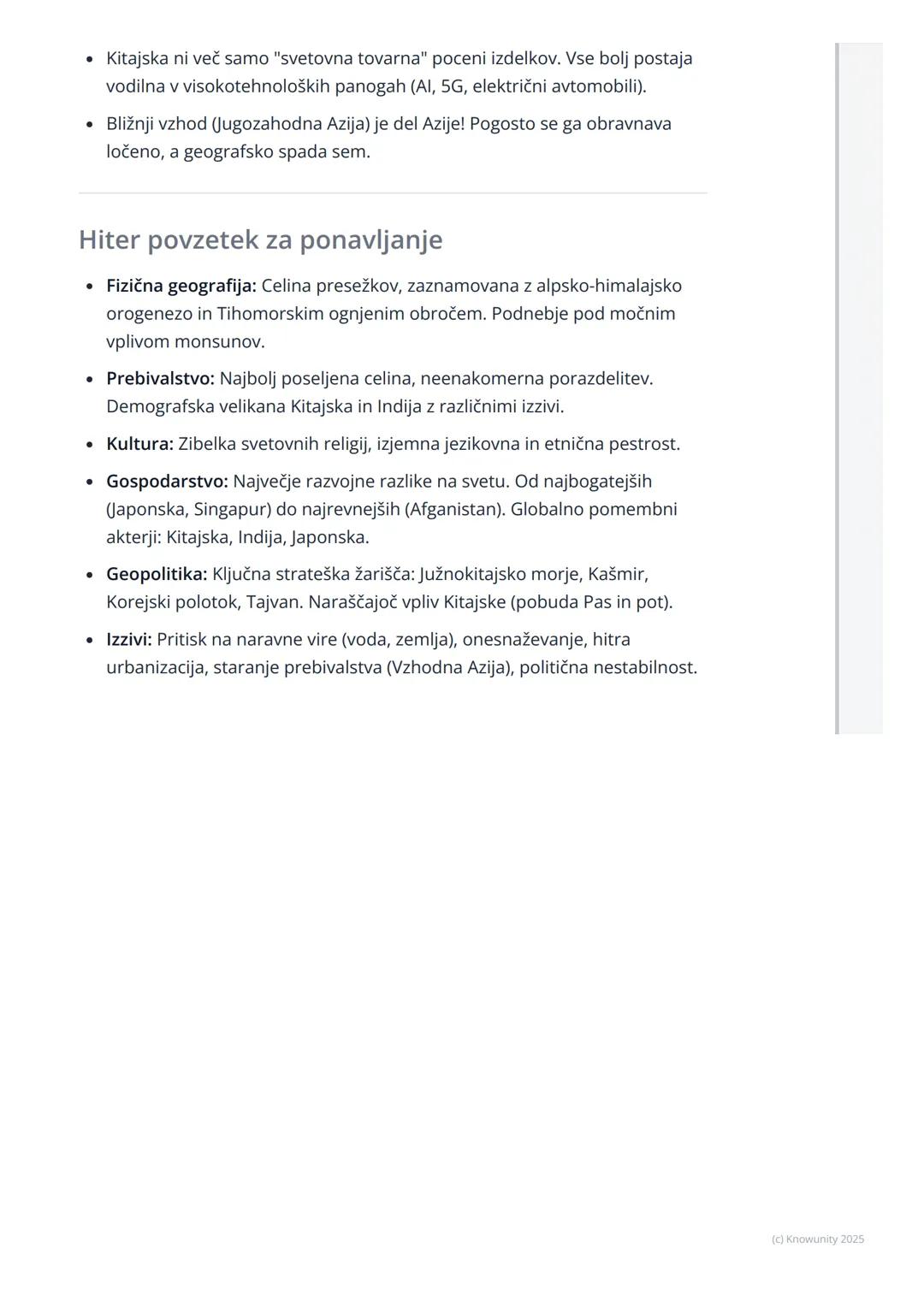 # Azija

Splošni pregled Azije

Azija je po površini in prebivalstvu največja in najbolj naseljena celina.
Obsega približno 30 % Zemljinega 