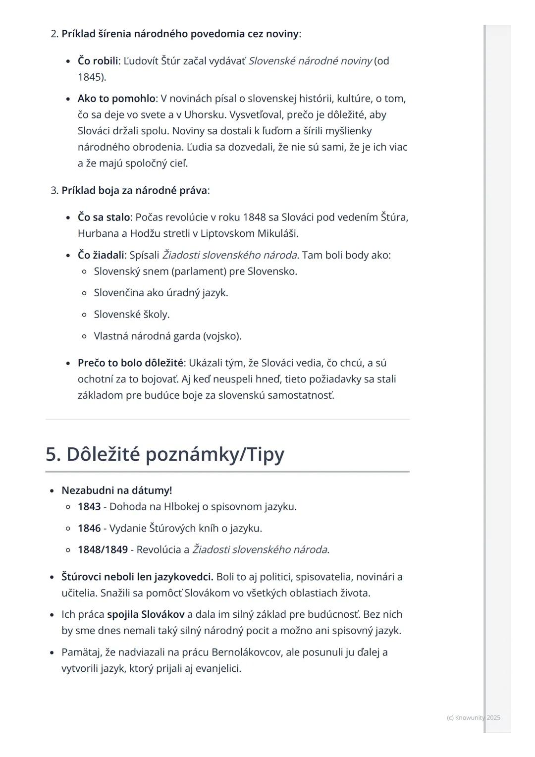 # Slovenské národné obrodenie
- druhá fáza (štúrovci)

1. Prehľad druhej fázy národného
obrodenia

Toto obdobie je pre nás Slovákov veľmi dô