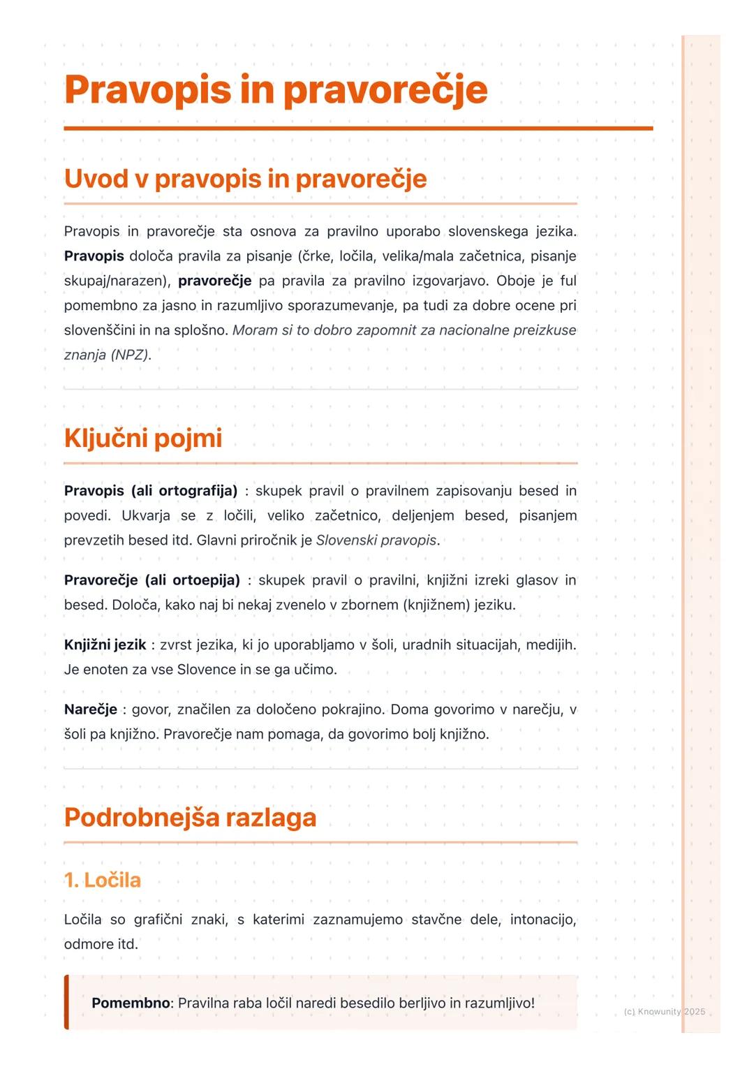 # Pravopis in pravorečje

## Uvod v pravopis in pravorečje

Pravopis in pravorečje sta osnova za pravilno uporabo slovenskega jezika.
Pravop