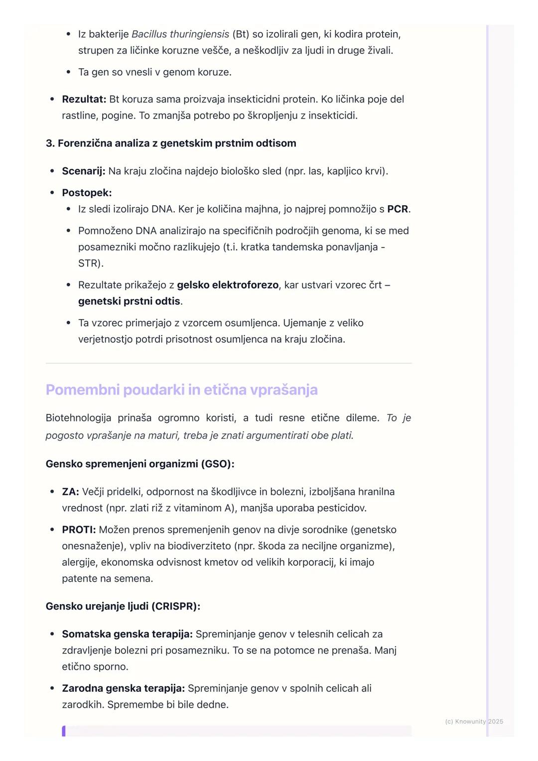 # Genetika in biotehnologija

Pregled in uvod

Genetika in biotehnologija sta ključni področji sodobne biologije. Ukvarjata se z
dedovanjem,