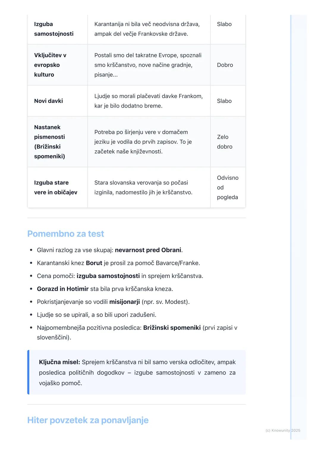 # Pokristjanjevanje in vključitev
v frankovsko državo

Pokristjanjevanje in vključitev v frankovsko državo

To je nadaljevanje snovi o Karan