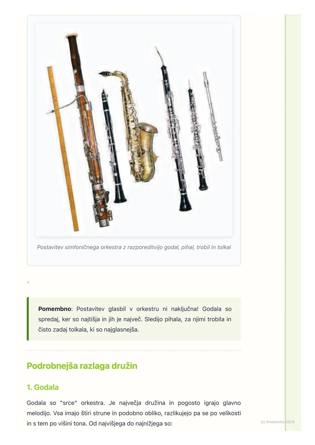 # Orkestrska glasbila

Kaj je simfonični orkester?

Orkester je velika skupina glasbenikov, ki skupaj igrajo na različna glasbila.
Simfoničn