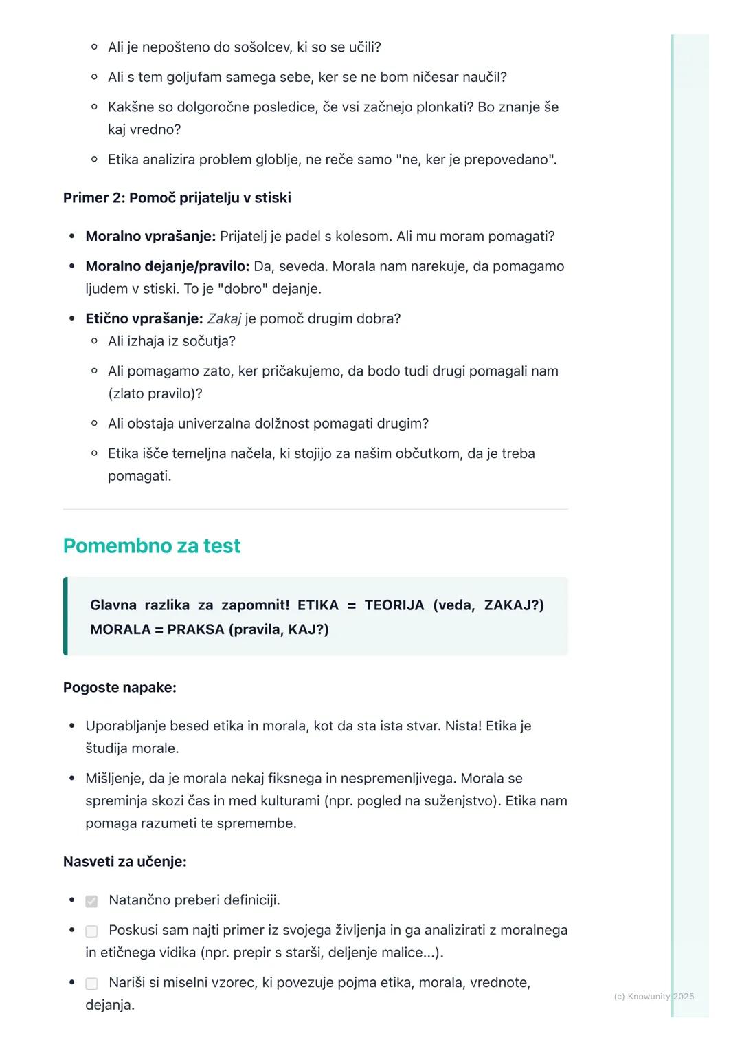 # Kaj je etika in morala?

Uvod v etiko in moralo

Vsi se vsak dan srečujemo z vprašanji, kaj je prav in kaj narobe. Ali naj povem
resnico, 