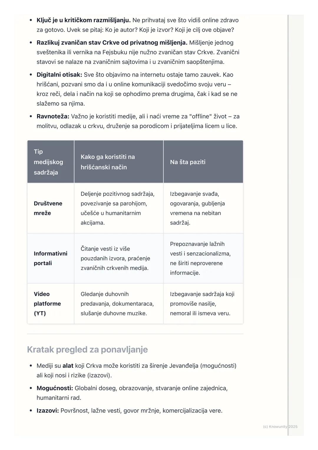 # Mediji i hrišćanska poruka u
savremenom dobu

Uvod i značaj teme

U današnje vreme, mediji su svuda oko nas televizija, internet, društven