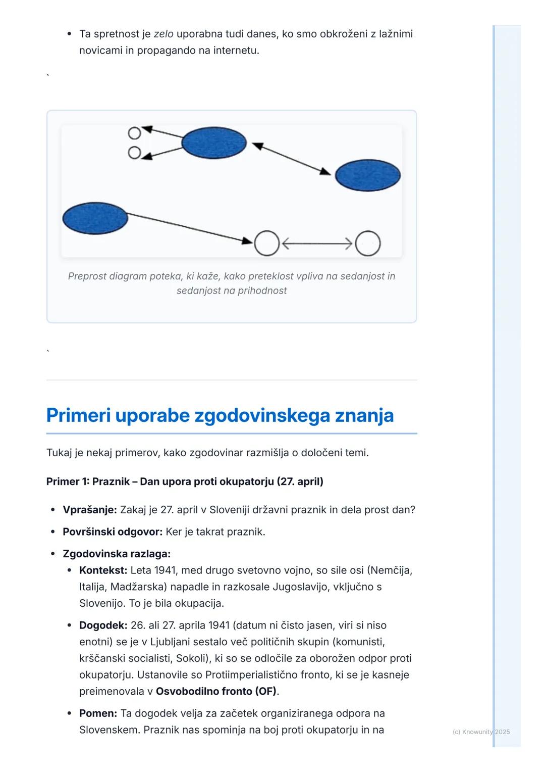 # Kaj je zgodovina in zakaj jo
preučujemo?

## Kaj je zgodovina?

Zgodovina ni samo učenje letnic in imen na pamet. Je znanstvena veda, ki
p