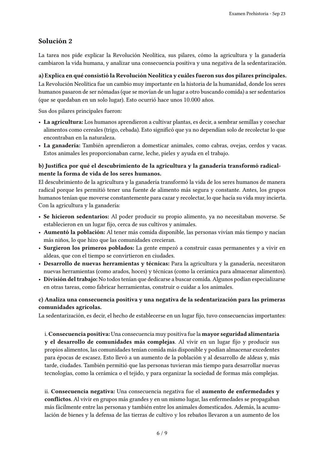 # Examen Prehistoria

Generado por Knowunity - Sep 23

Descripción: Este examen cubre las etapas de la Prehistoria, desde el Paleolítico has