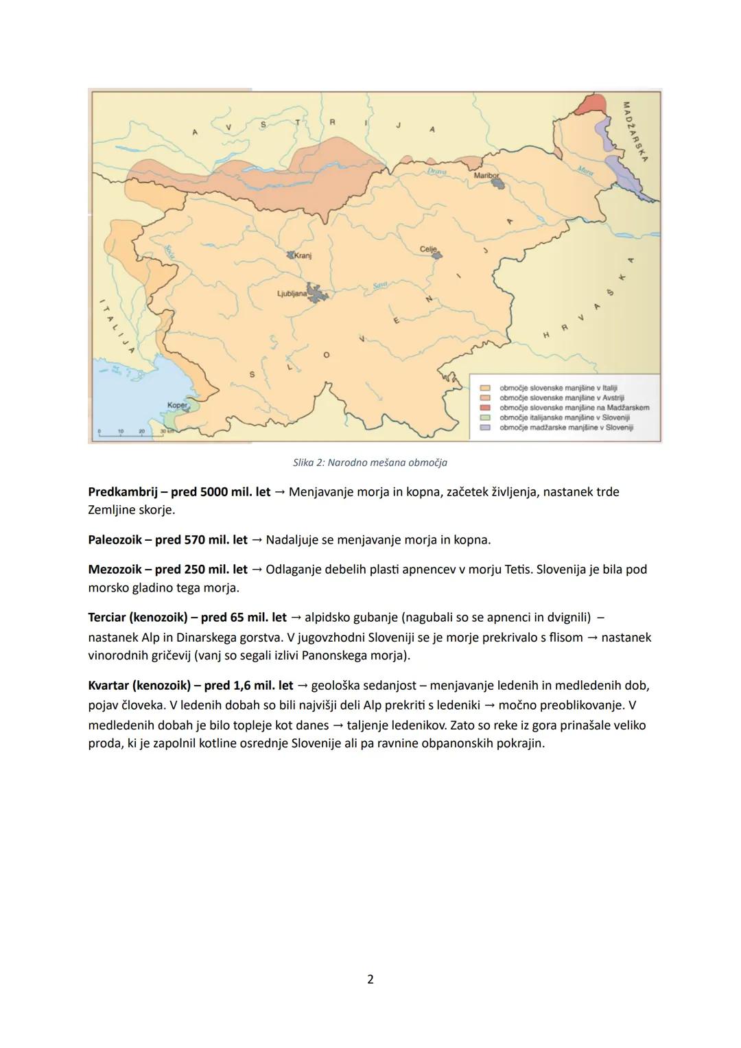# ZAPISKI ZA 1. USTNO OCENO PRI GEOGRAFIJI
Slovenija leži, poenostavljeno rečeno 46° severno in 15° vzhodno. Leži v severnem zmerno toplem