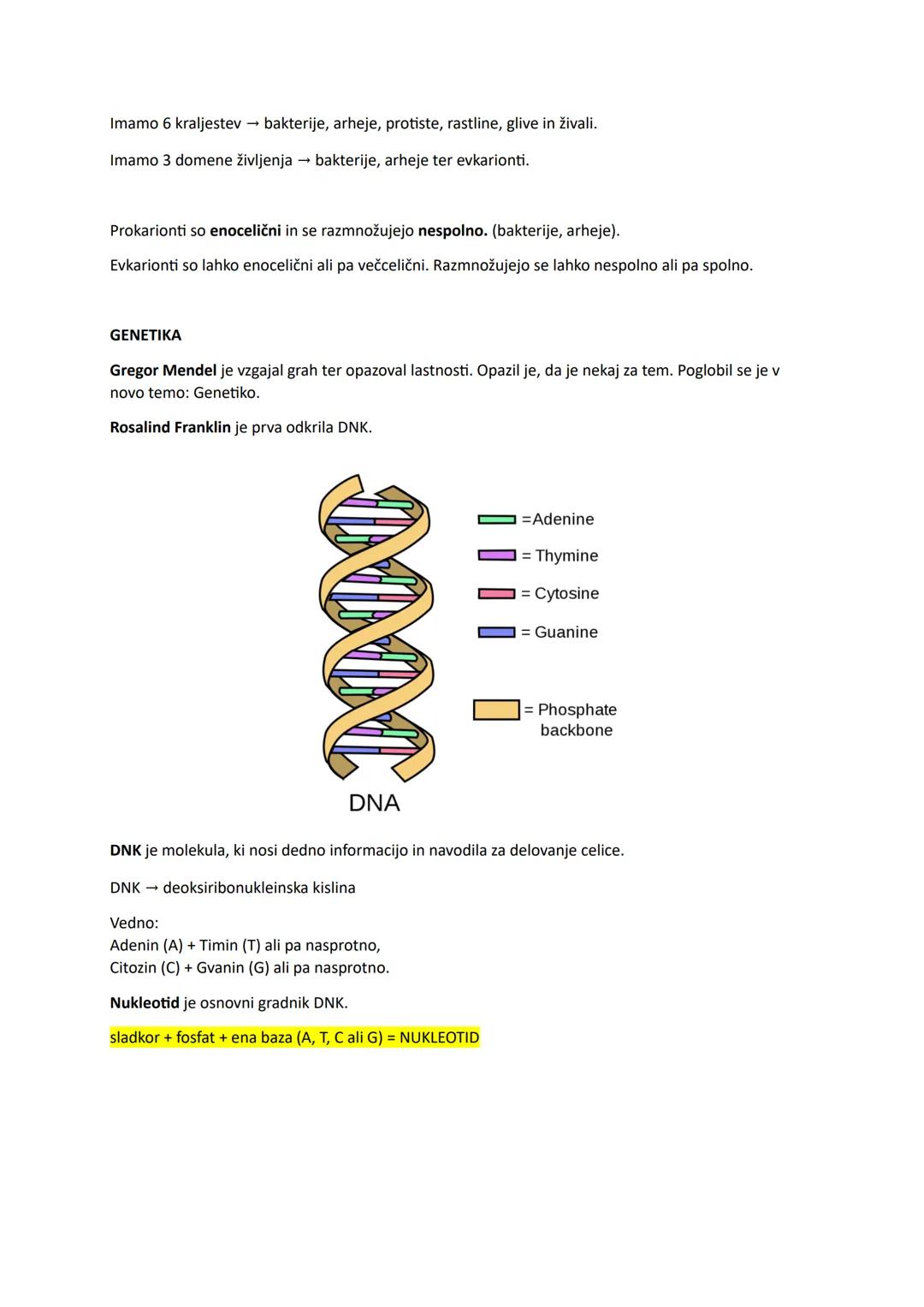V vesolju se nahaja:
- vodik,
- helij,
- kisik,
- ogljik,
- neon,
- železo,
- dušik.
BIOLOGIJA - USTNO SPRAŠEVANJE IN TEST
V človeškem tel