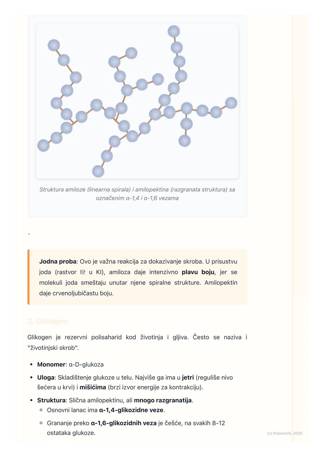 # Polisaharidi
Uvod u polisaharide
Polisaharidi su makromolekuli, tj. polimeri, koji nastaju povezivanjem velikog
broja monosaharidnih jed
