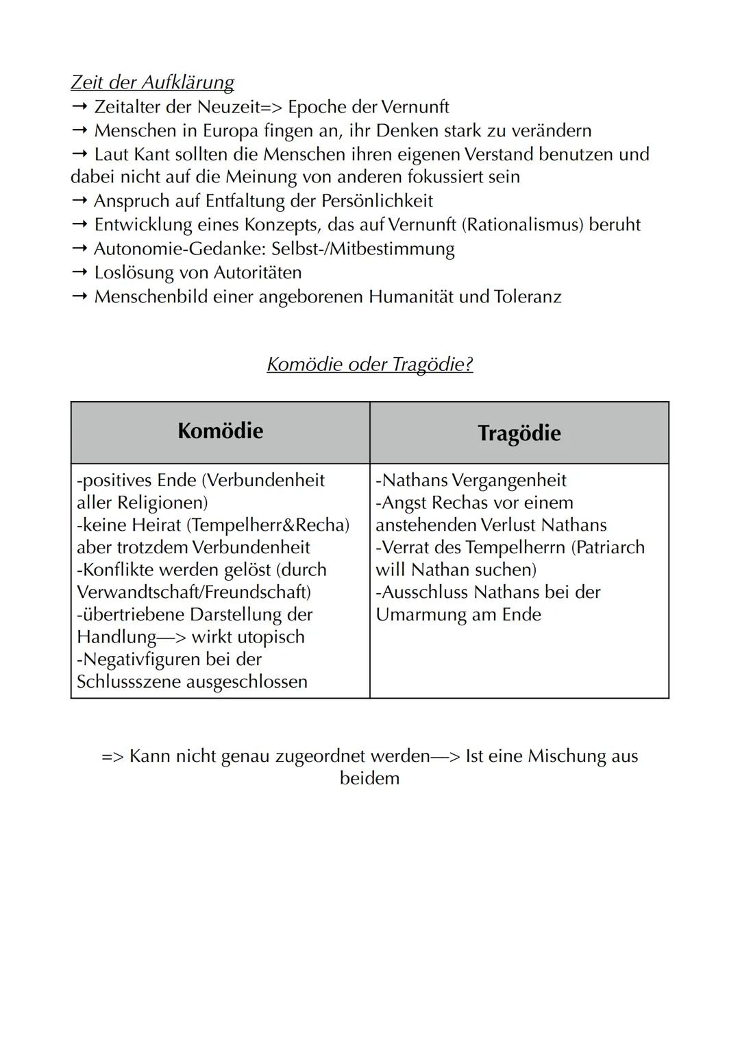 # Nathan der Weise
Autor: Gotthold Ephraim Lessing
Jahr: 1779
Textsorte: Dramatisches Gedicht
Aufbau: 5 Aufzüge/Akte mit jeweiligen Auftrit