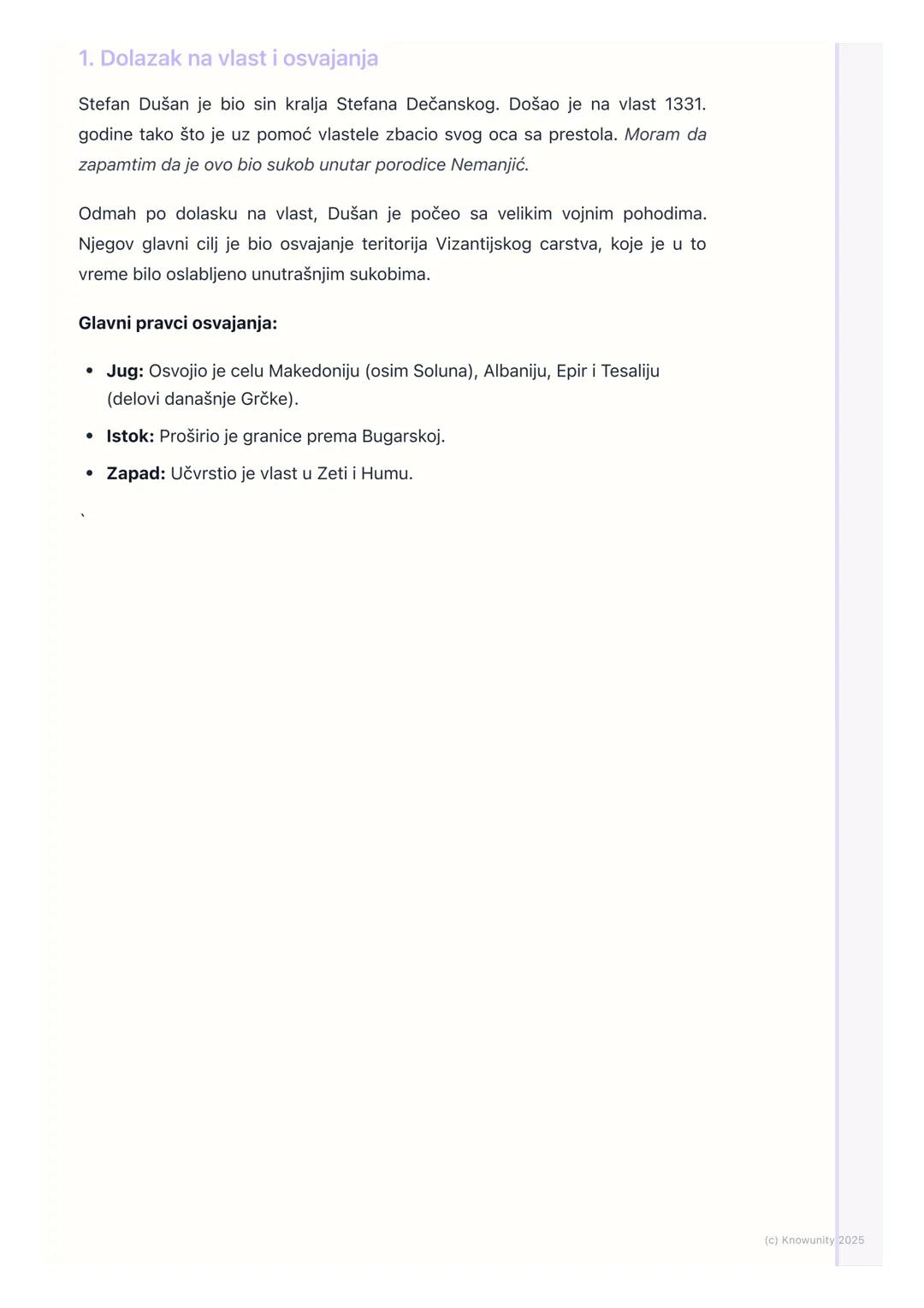 # Srpsko carstvo – Dušan Silni
Srpsko carstvo - Vrhunac srednjovekovne Srbije
Srbija je u vreme Stefana Dušana dostigla svoj vrhunac. Post