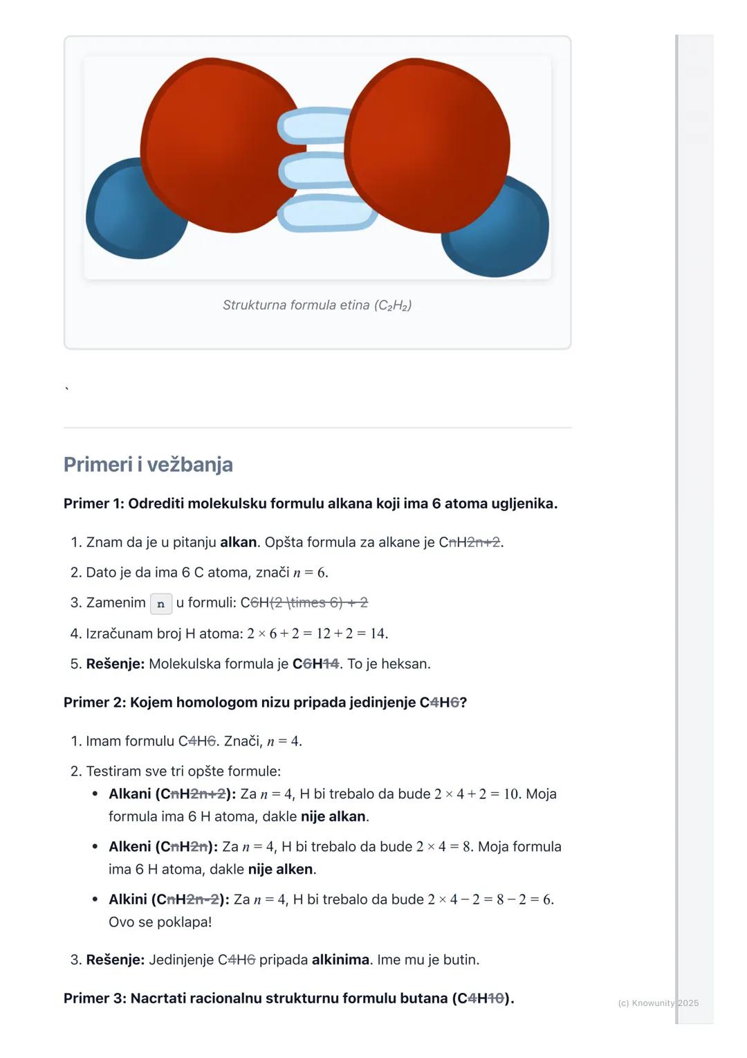 # Ugljovodonici
## Uvod u ugljovodonike
Ugljovodonici su najjednostavnija organska jedinjenja. Zovu se tako jer su
izgrađeni samo od atoma