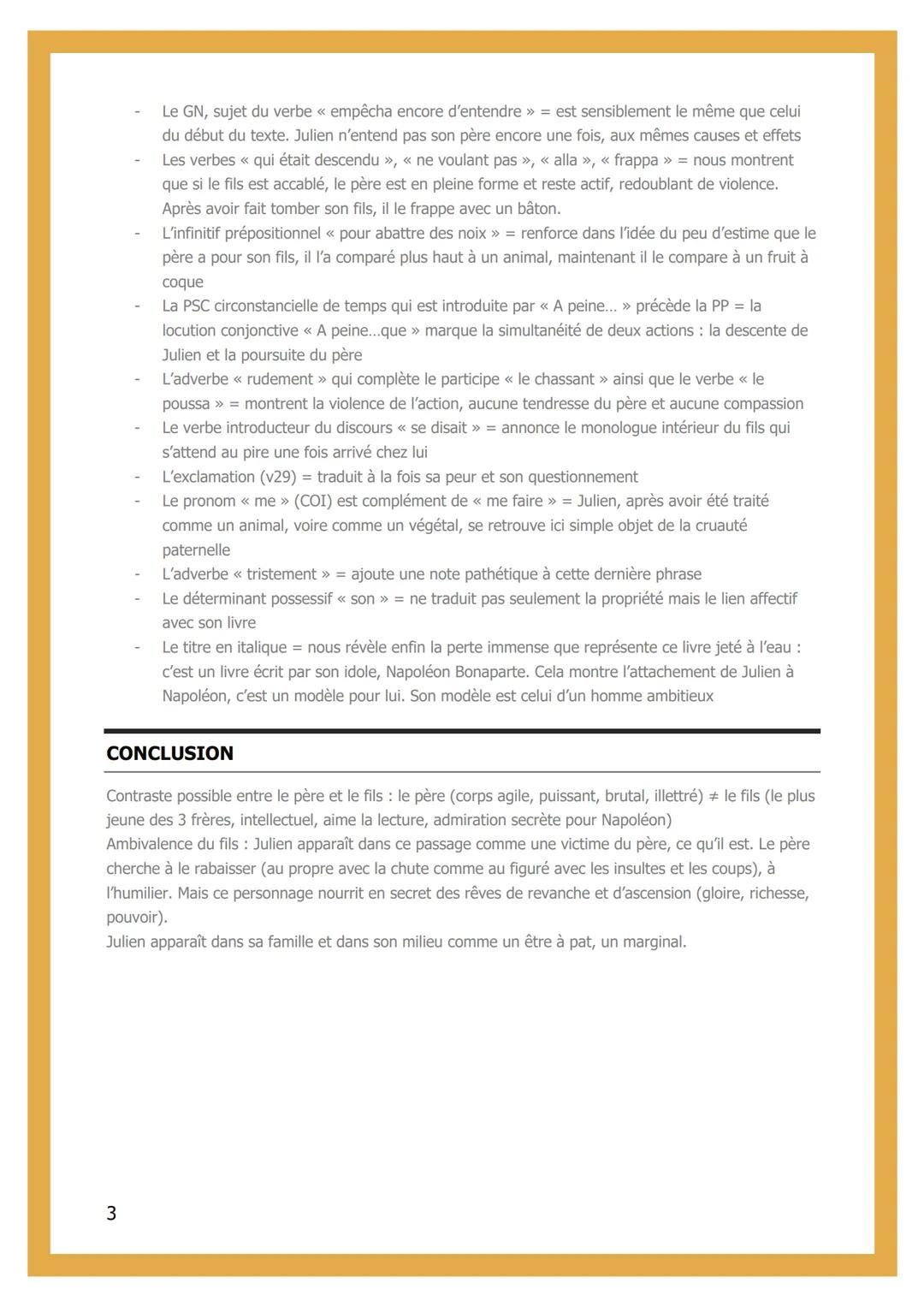 # JULIEN ET SON PÈRE
Recueil <<< Le rouge et le noir >> de Stendhal en 1830
INTRODUCTION
→ Stendhal, écrivain français. Siècle du Réalism