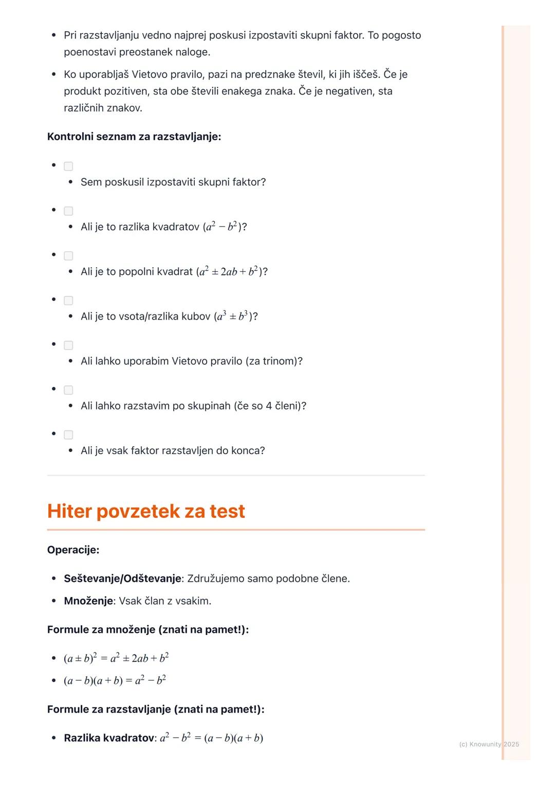 # Algebrski izrazi in polinomi
## Uvod v algebrske izraze in polinome
Algebrski izrazi so osnova algebre. Sestavljeni so iz števil, spreme