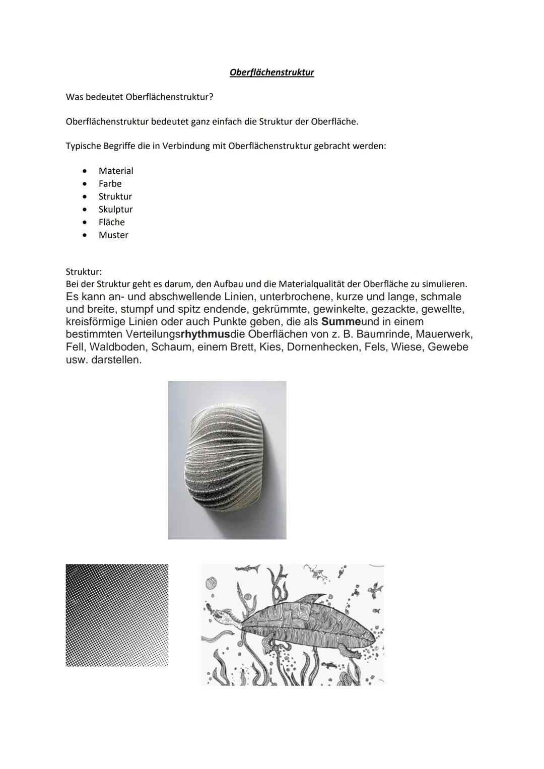 # Oberflächenstruktur
Was bedeutet Oberflächenstruktur?
Oberflächenstruktur bedeutet ganz einfach die Struktur der Oberfläche.
Typische B