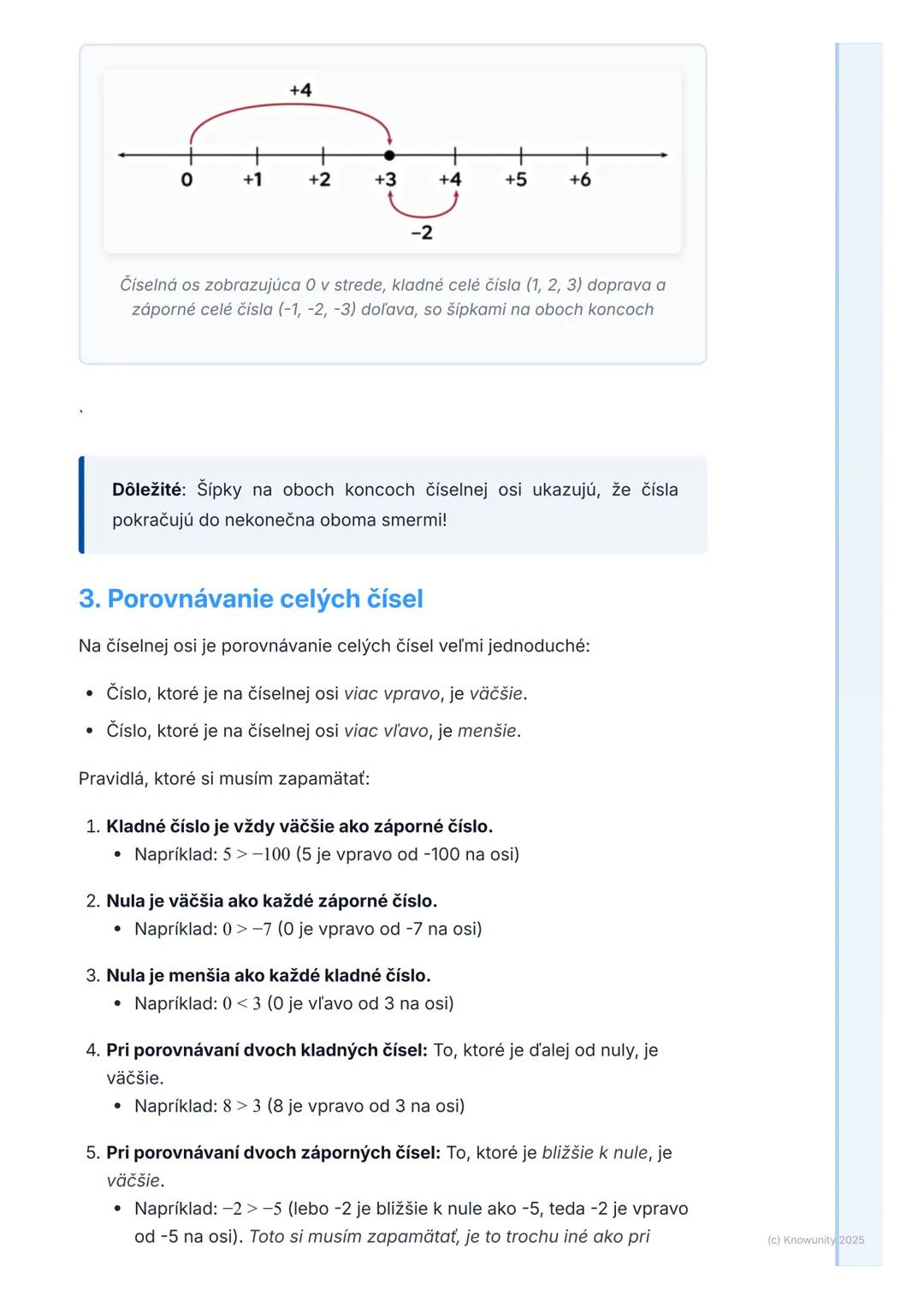 # Úvod do celých čísel
Ahoj! Dnes si píšem poznámky k celým číslam. Je to dôležitá téma, lebo celé
čísla používame každý deň, aj keď si to