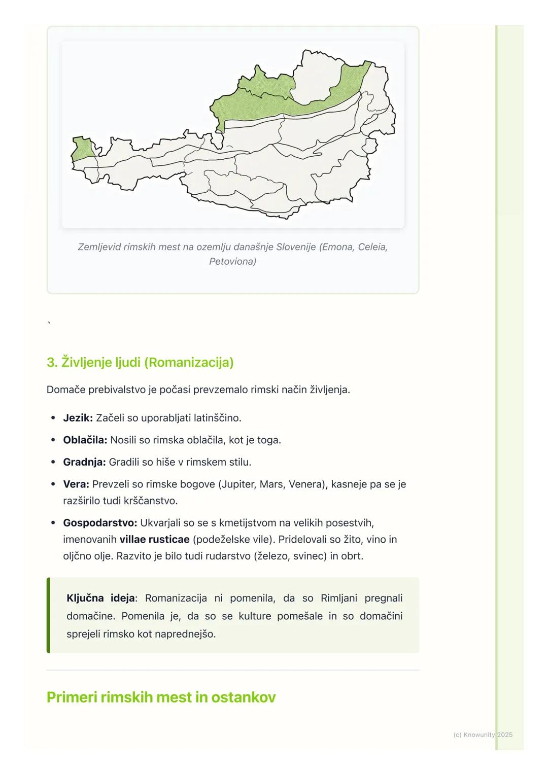 # Življenje na Slovenskem v
antiki
Uvod v obdobje antike na Slovenskem
Antika je obdobje v zgodovini, ko je na našem ozemlju vladalo Rimsk